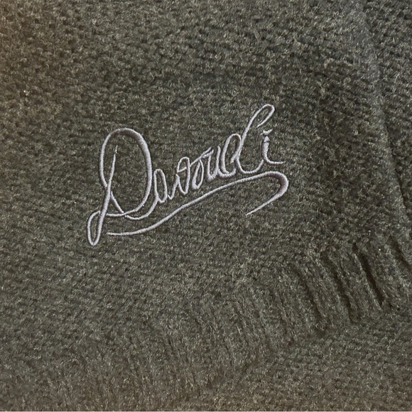 Vintage 90s Davoucci Mens Acrylic/Wool Sweater 3XL Long Sleeve Gray - Picture 6 of 8